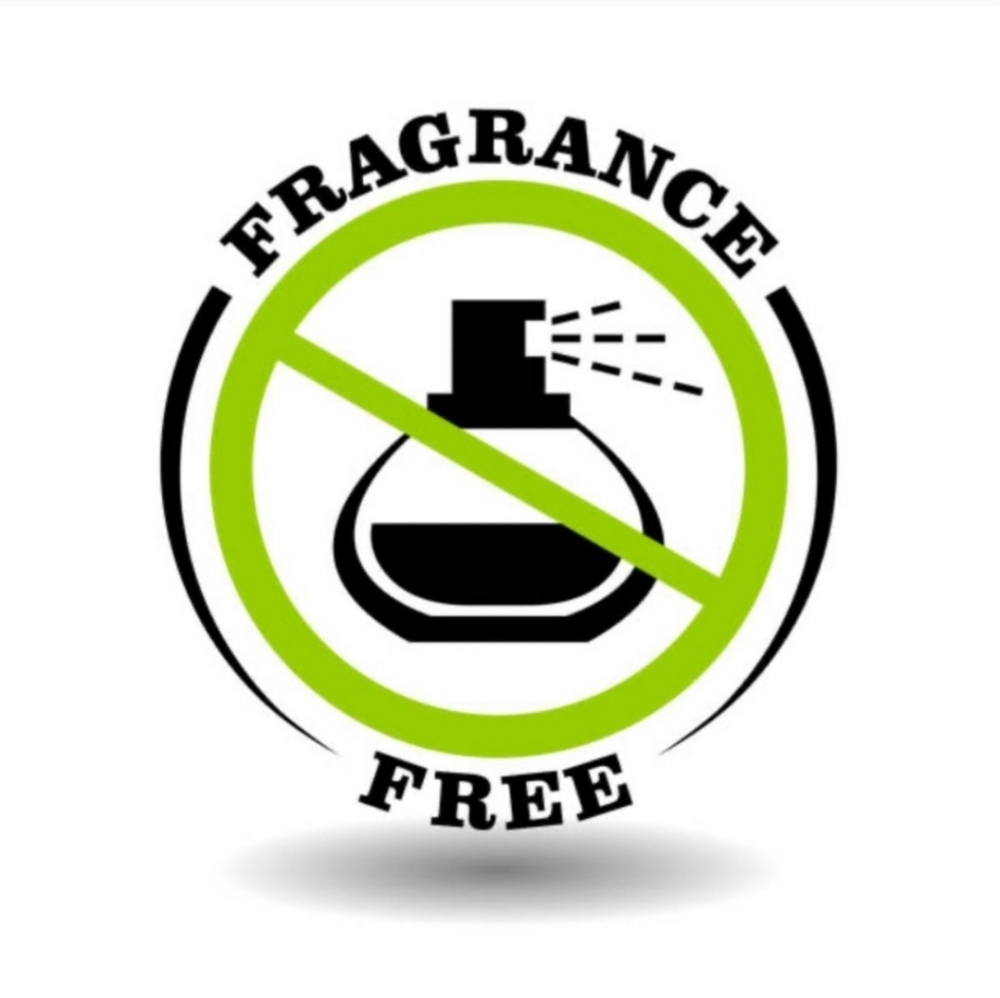 FRAGRANCE FREE AND SMOKE FREE HOME & CLOTHING!